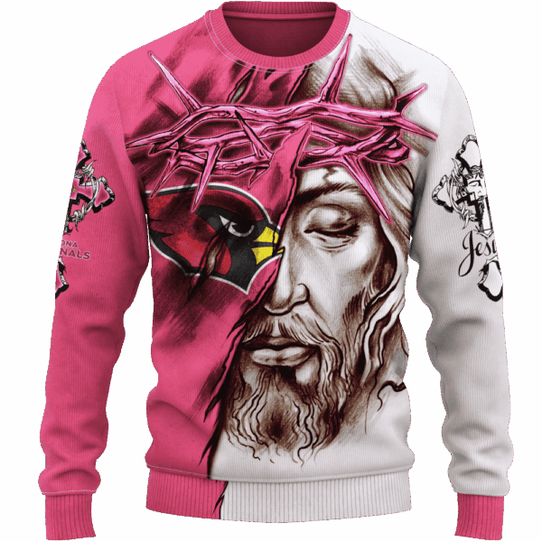 Cardinals Jesus Limited Edition Hoodie T-shirt Sweatshirt All Merchandise - Image 2