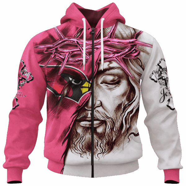 Cardinals Jesus Limited Edition Hoodie T-shirt Sweatshirt All Merchandise - Image 4