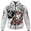 Raiders Jesus Limited Edition Hoodie T-shirt Sweatshirt All Merchandise
