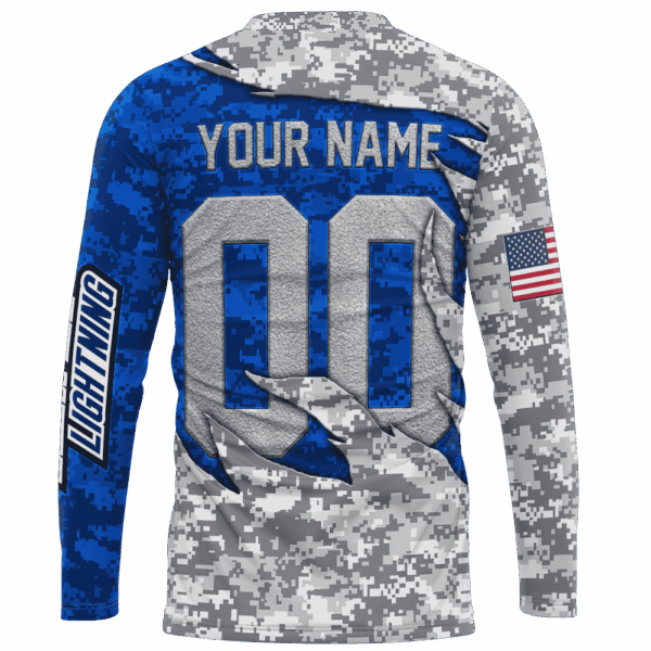 Lightning Camo Style Limited Edition Hoodie T-shirt Sweatshirt All Merchandise - Image 8