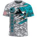 Sharks Camo Style Limited Edition Hoodie T-shirt Sweatshirt All Merchandise