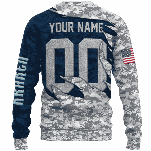 Kraken Camo Style Limited Edition Hoodie T-shirt Sweatshirt All Merchandise - Image 3