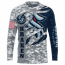 Kraken Camo Style Limited Edition Hoodie T-shirt Sweatshirt All Merchandise