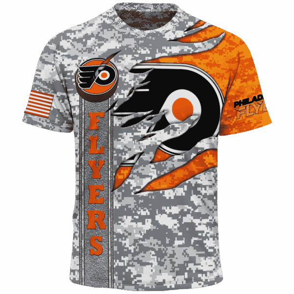 Flyers Camo Style Limited Edition Hoodie T-shirt Sweatshirt All Merchandise - Image 5