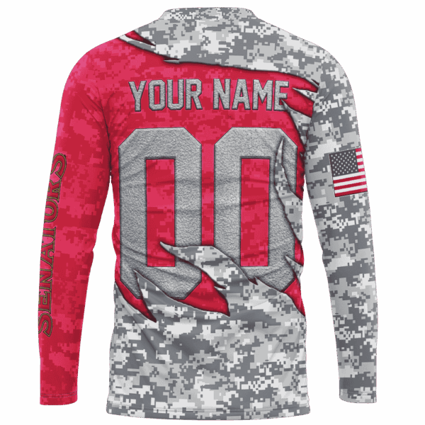 Senators Camo Style Limited Edition Hoodie T-shirt Sweatshirt All Merchandise - Image 8