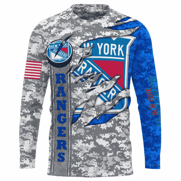 Rangers Camo Style Limited Edition Hoodie T-shirt Sweatshirt All Merchandise - Image 7