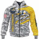 Predators Camo Style Limited Edition Hoodie T-shirt Sweatshirt All Merchandise