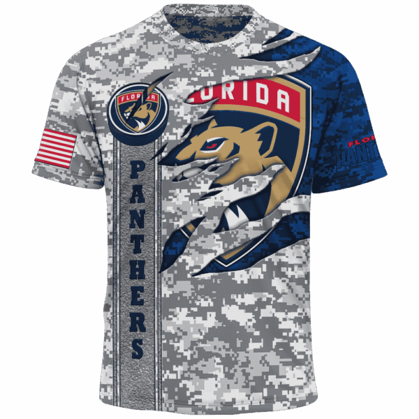 Panthers Camo Style Limited Edition Hoodie T-shirt Sweatshirt All Merchandise - Image 5