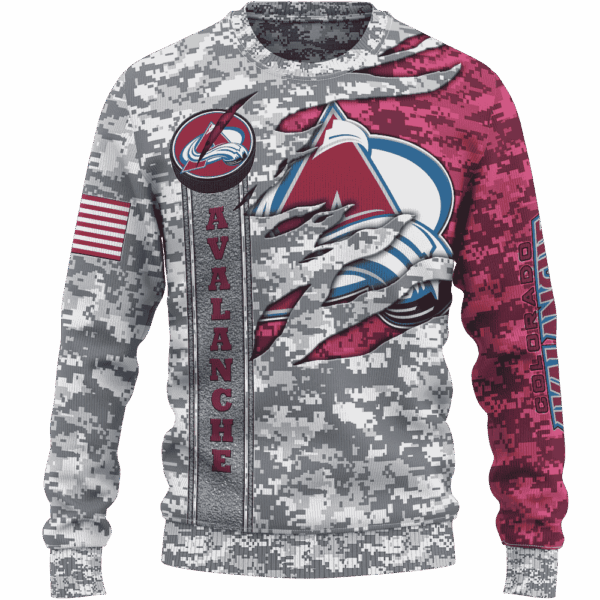 Avalanche Camo Style Limited Edition Hoodie T-shirt Sweatshirt All Merchandise - Image 2