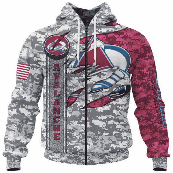 Avalanche Camo Style Limited Edition Hoodie T-shirt Sweatshirt All Merchandise - Image 4
