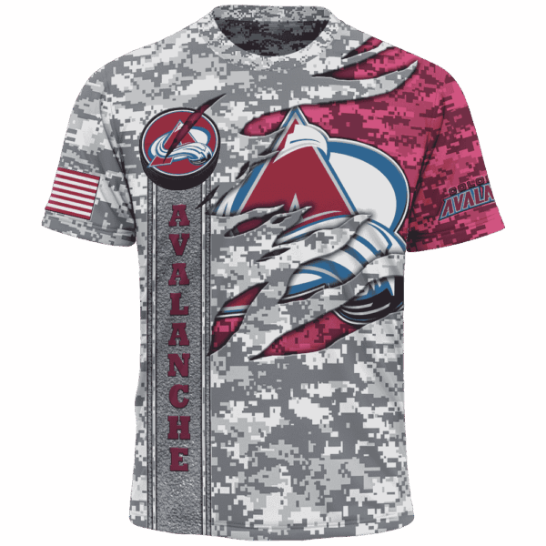 Avalanche Camo Style Limited Edition Hoodie T-shirt Sweatshirt All Merchandise - Image 5