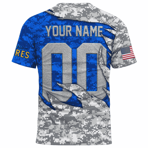 Sabres Camo Style Limited Edition Hoodie T-shirt Sweatshirt All Merchandise - Image 6