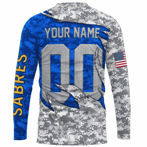 Sabres Camo Style Limited Edition Hoodie T-shirt Sweatshirt All Merchandise - Image 8
