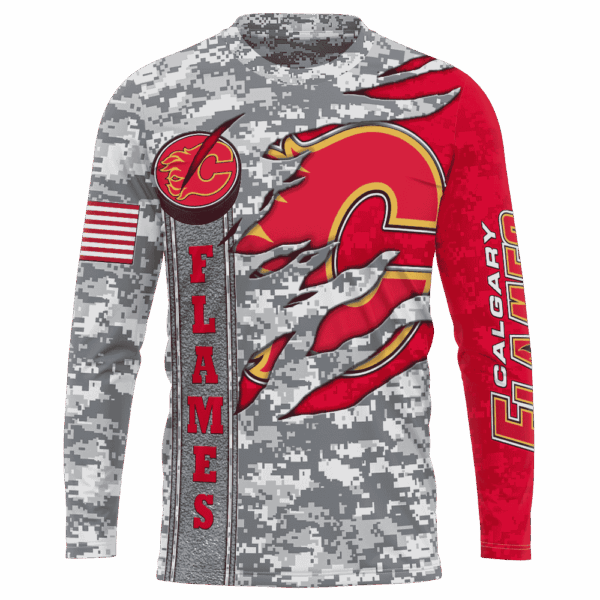 Flames Camo Style Limited Edition Hoodie T-shirt Sweatshirt All Merchandise - Image 7