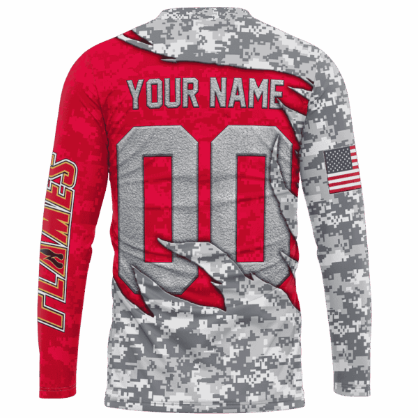 Flames Camo Style Limited Edition Hoodie T-shirt Sweatshirt All Merchandise - Image 8
