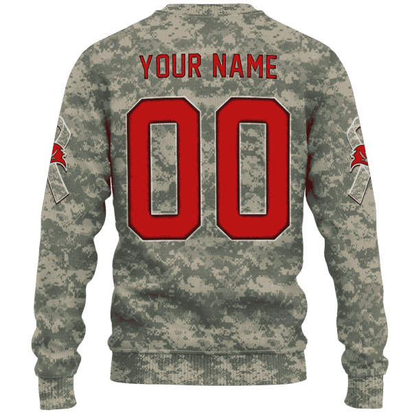 Buccaneers Camo Mascot Limited Edition Hoodie T-shirt Sweatshirt All Merchandise - Image 3