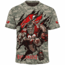 Buccaneers Camo Mascot Limited Edition Hoodie T-shirt Sweatshirt All Merchandise