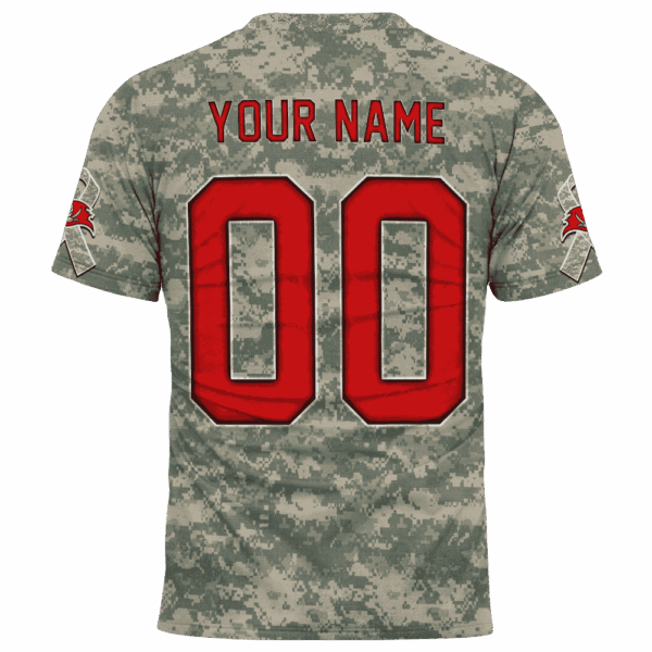 Buccaneers Camo Mascot Limited Edition Hoodie T-shirt Sweatshirt All Merchandise - Image 6