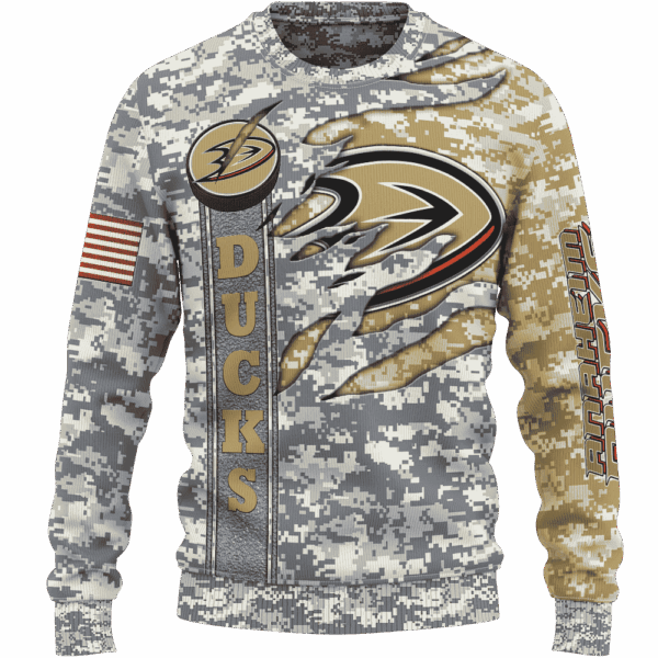 Ducks Camo Style Limited Edition Hoodie T-shirt Sweatshirt All Merchandise - Image 2