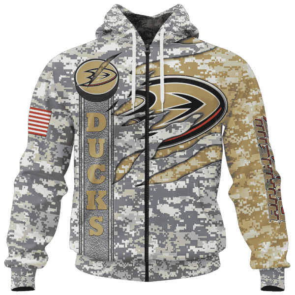 Ducks Camo Style Limited Edition Hoodie T-shirt Sweatshirt All Merchandise - Image 4