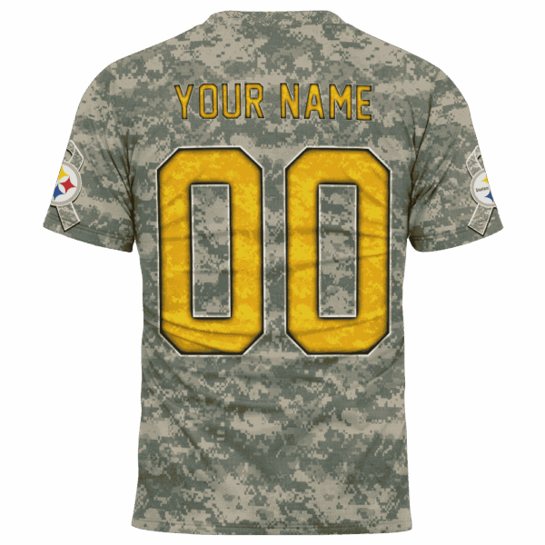 Steelers Camo Mascot Limited Edition Hoodie T-shirt Sweatshirt All Merchandise - Image 6