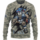 Titans Camo Mascot Limited Edition Hoodie T-shirt Sweatshirt All Merchandise