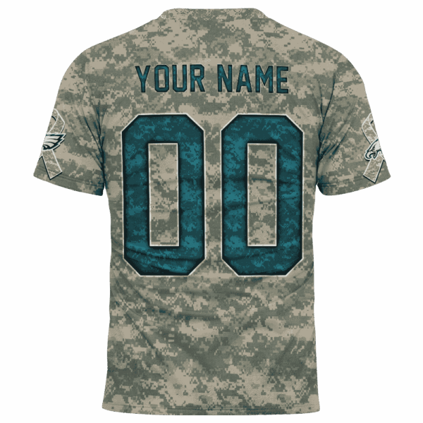Eagles Camo Mascot Limited Edition Hoodie T-shirt Sweatshirt All Merchandise - Image 6