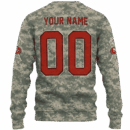 49ers Camo Mascot Limited Edition Hoodie T-shirt Sweatshirt All Merchandise