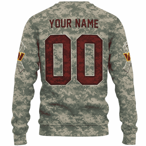Commanders Camo Mascot Limited Edition Hoodie T-shirt Sweatshirt All Merchandise - Image 3