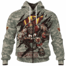 Commanders Camo Mascot Limited Edition Hoodie T-shirt Sweatshirt All Merchandise