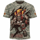 Commanders Camo Mascot Limited Edition Hoodie T-shirt Sweatshirt All Merchandise