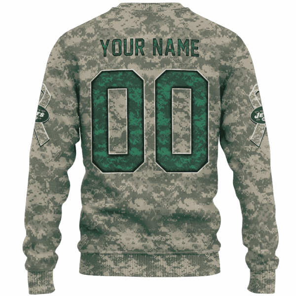Jets Camo Mascot Limited Edition Hoodie T-shirt Sweatshirt All Merchandise - Image 3
