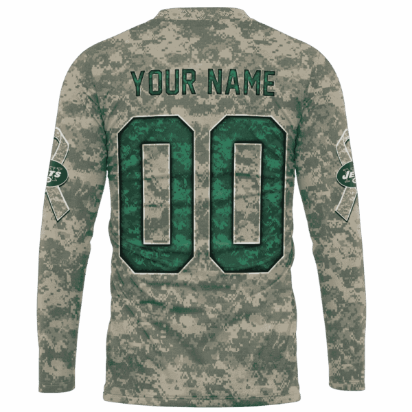 Jets Camo Mascot Limited Edition Hoodie T-shirt Sweatshirt All Merchandise - Image 8