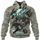 Dolphins Camo Mascot Limited Edition Hoodie T-shirt Sweatshirt All Merchandise