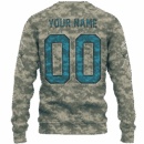 Jaguars Camo Mascot Limited Edition Hoodie T-shirt Sweatshirt All Merchandise
