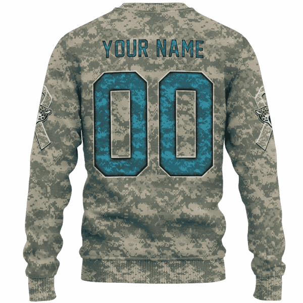 Jaguars Camo Mascot Limited Edition Hoodie T-shirt Sweatshirt All Merchandise - Image 3