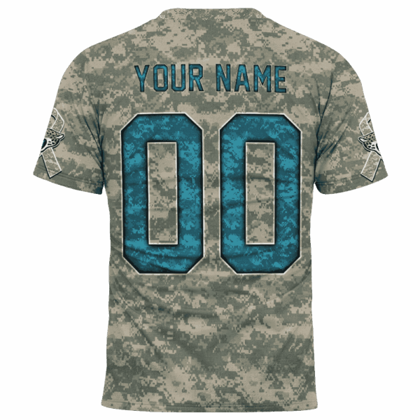 Jaguars Camo Mascot Limited Edition Hoodie T-shirt Sweatshirt All Merchandise - Image 6