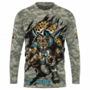 Jaguars Camo Mascot Limited Edition Hoodie T-shirt Sweatshirt All Merchandise
