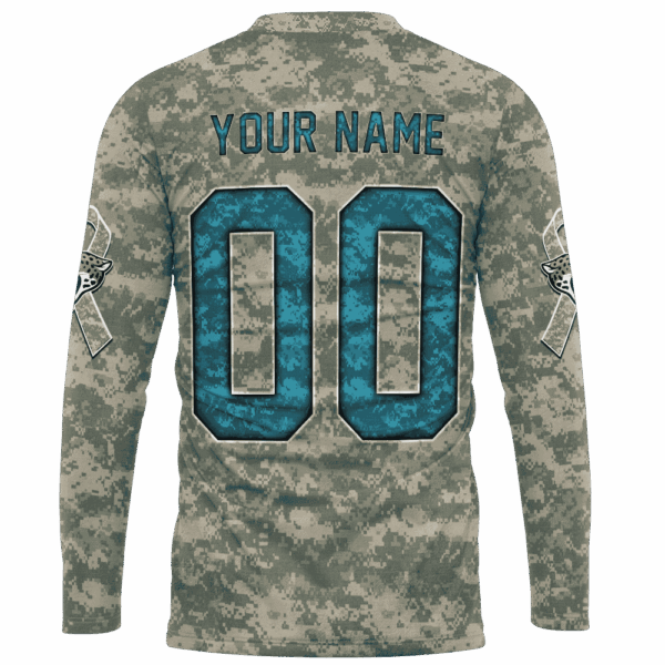 Jaguars Camo Mascot Limited Edition Hoodie T-shirt Sweatshirt All Merchandise - Image 8