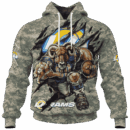 Rams Camo Mascot Limited Edition Hoodie T-shirt Sweatshirt All Merchandise