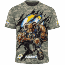 Rams Camo Mascot Limited Edition Hoodie T-shirt Sweatshirt All Merchandise