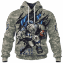 Colts Camo Mascot Limited Edition Hoodie T-shirt Sweatshirt All Merchandise