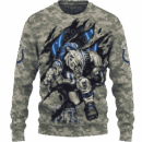 Colts Camo Mascot Limited Edition Hoodie T-shirt Sweatshirt All Merchandise