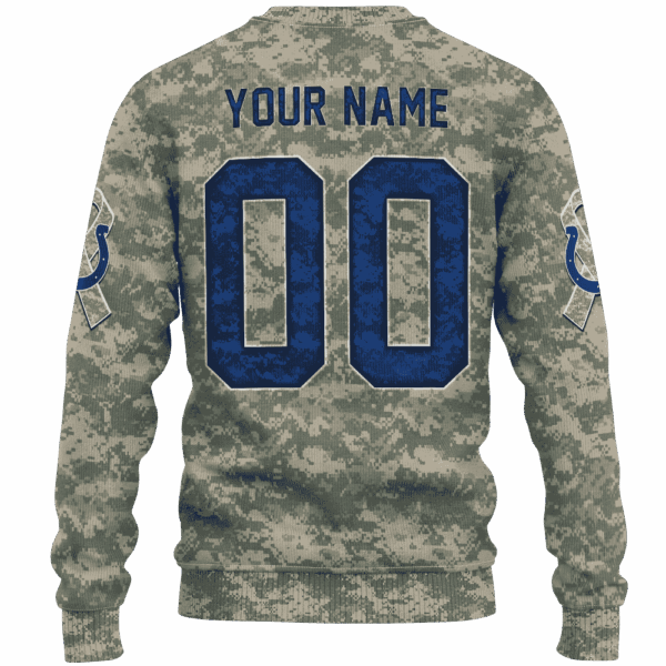 Colts Camo Mascot Limited Edition Hoodie T-shirt Sweatshirt All Merchandise - Image 3