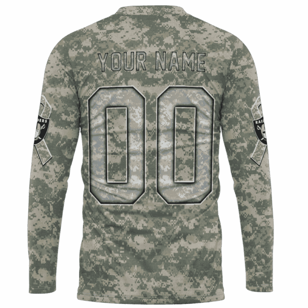 Raiders Camo Mascot Limited Edition Hoodie T-shirt Sweatshirt All Merchandise - Image 8