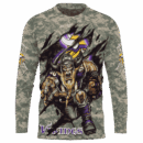 Vikings Camo Mascot Limited Edition Hoodie T-shirt Sweatshirt All Merchandise