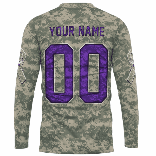Vikings Camo Mascot Limited Edition Hoodie T-shirt Sweatshirt All Merchandise - Image 8