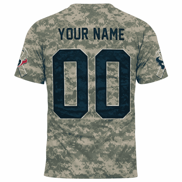 Texans Camo Mascot Limited Edition Hoodie T-shirt Sweatshirt All Merchandise - Image 6