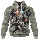 Broncos Camo Mascot Limited Edition Hoodie T-shirt Sweatshirt All Merchandise