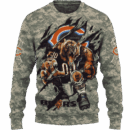 Bears Camo Mascot Limited Edition Hoodie T-shirt Sweatshirt All Merchandise